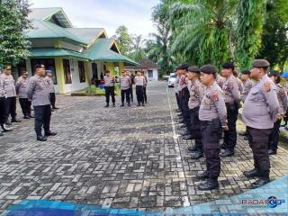 Polres Langkat Amankan Penetapan Pasangan Calon Terpilih Pilkada